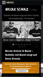 Mobile Screenshot of nicole-scholz-music.de