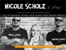 Tablet Screenshot of nicole-scholz-music.de